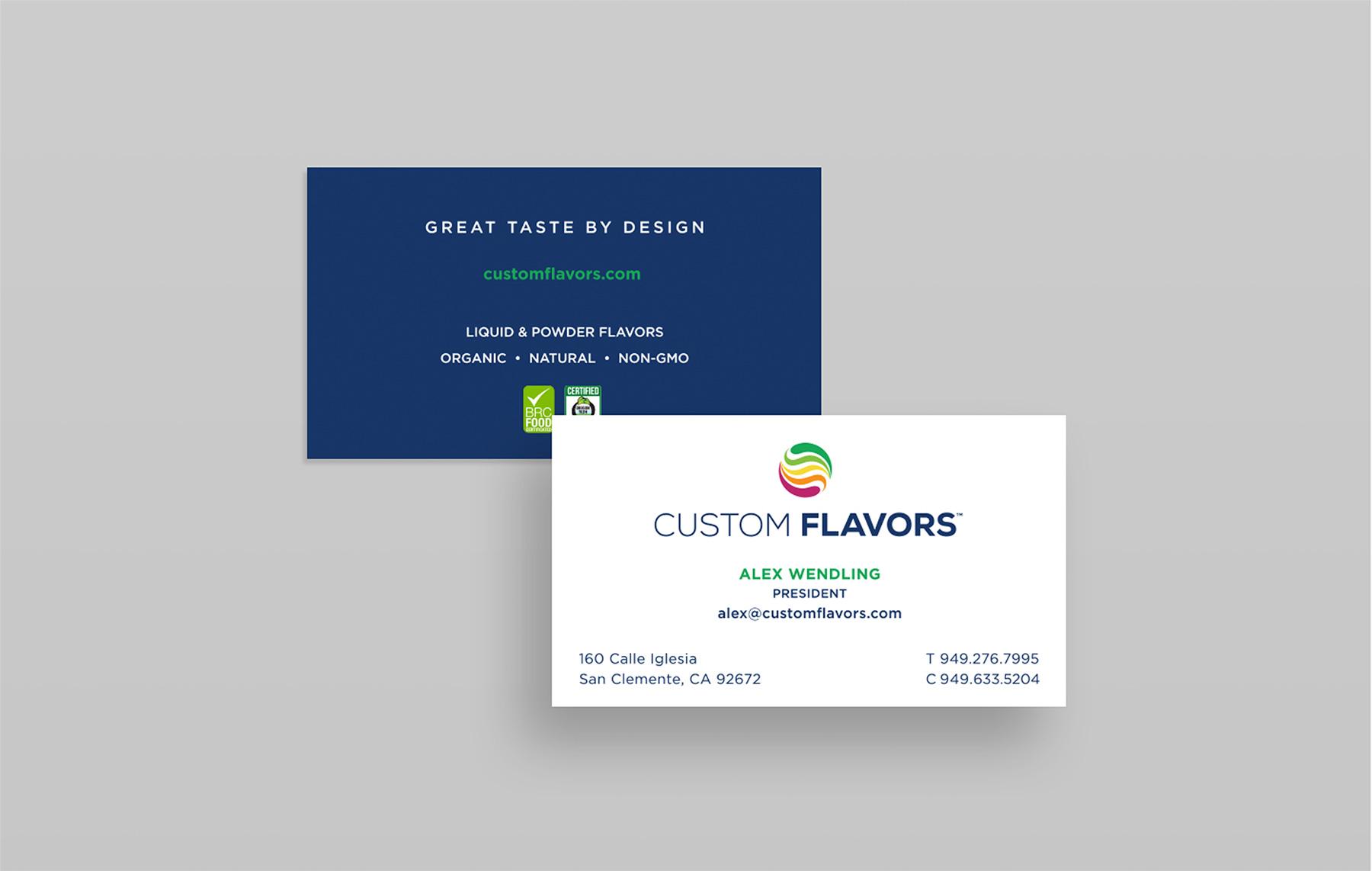 LDD WORK Custom Flavors Business Cards