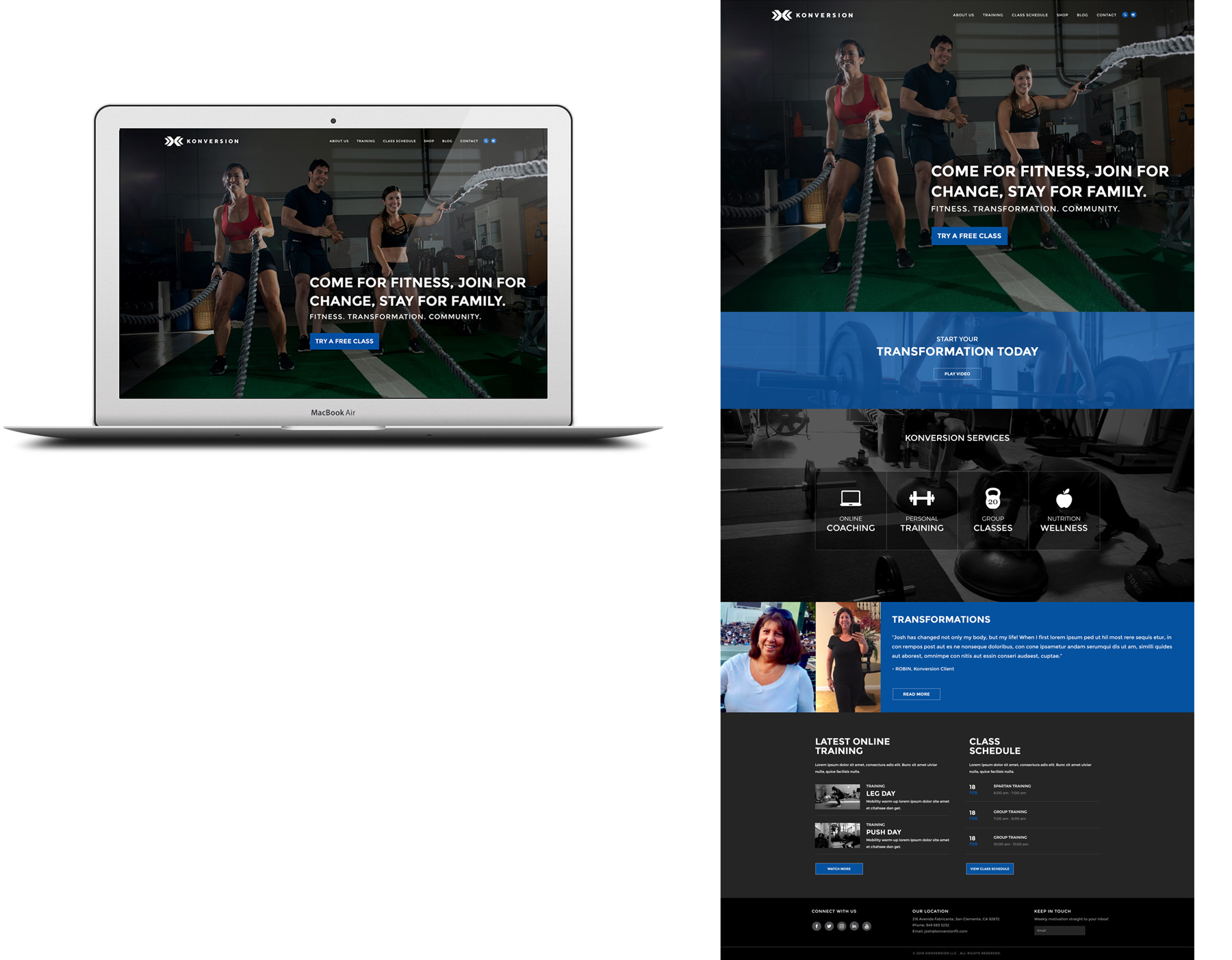 LDD WORK Konversion Website